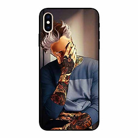 Ốp lưng in cho Iphone XS MAX   Chàng Trai Tattoo