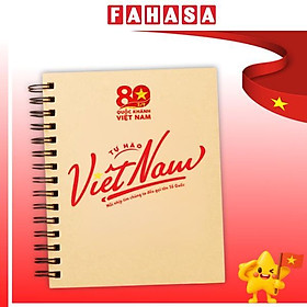 Sổ Gáy Xoắn A80 Kraf - Tự Hào Việt Nam