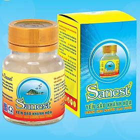 [Combo 10 lọ] Nước yến sào Khánh Hòa Sanest dành cho người cao tuổi đóng lọ 70ml