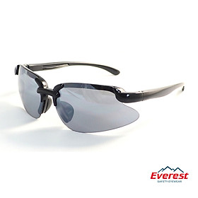Kính bảo hộ lao động EverestSafety EV903 EV904 thoải mái khi đeo thời gian dài chống bụi, tròng kính tráng bạc