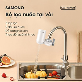 Mua Bộ lọc nước tại vòi 5 lớp lọc cao cấp SAMONO SW-WPW11 - Hàng chính hãng