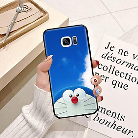 Ốp lưng điện thoại Samsung Galaxy S7 Edge viền silicon dẻo TPU  hình Doremon Nhảy Múa - Hàng chính hãng