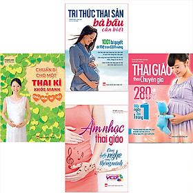 Bookset Sách: 4 Cuốn Sách Mang Thai Hay Nhất Dành Cho Mẹ Bầu