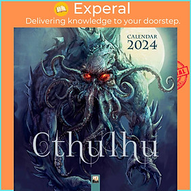 Sách - Cthulhu Wall Calendar 2024 (Art Calendar) by Unknown (US edition, paperback)