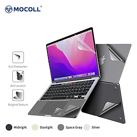 Mua Bộ Dán Full dành cho MacBook Air M2 MOCOLL 5 In 1 Diamond Series - Hàng Nhập Khẩu