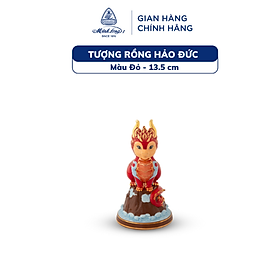 Mua Tượng Rồng Sứ Cao cấp Minh Long - Hảo Đức - 13.5 cm