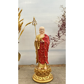 Mua 01 Tượng địa tạng đứng hoặc Mục kiền liên 40cm vàng