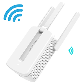 Kích sóng Mercury 3 dâu tốc độ 300M - Kích sóng Wifi 3 dâu( 3 Ăngten|) cực mạnh _Hàng chính hãng