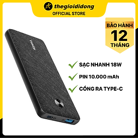 Mua Pin sạc dự phòng Polymer 10.000 mAh Type C PD Anker PowerCore Slim A1231 - Hàng chính hãng
