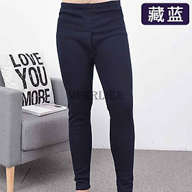 Mùa Đông Trang Nam Quần Lót Sinh Nhiệt Đáy Ấm 7xl 6xl Plus Kích Thước Người Cotton Ấm Chắc Chắn Xanh Navy Xám Quần Lót Quần rời 54 - 5XL-90-100KG