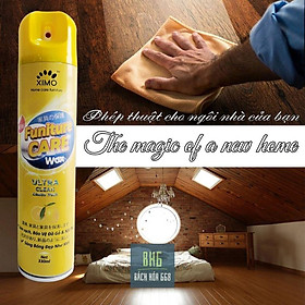 Mua Chai Xịt Làm Sạch Đánh Bóng Đồ Gỗ  Bảo Dưỡng Đồ Gỗ Ximo Hương Chanh 330ml