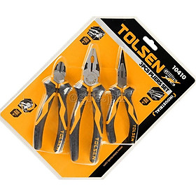 Mua Bộ 3 kềm răng cắt nhọn công nghiệp 180/160/160mm thép CRV Tolsen 10410