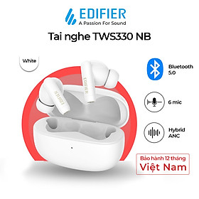 Mua Tai nghe bluetooth Edifier TWS 330 NB Đàm thoại khử ồn ENC Chống ồn chủ động mức cao - Hàng chính hãng