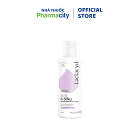 Dung dịch vệ sinh phụ nữ Lactacyd Soft & Silky dịu nhẹ giúp dưỡng ẩm (150ml)