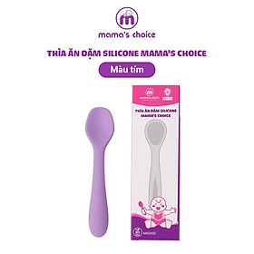 Thìa Ăn Dặm Silicone Mama s Choice 2023