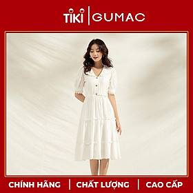 Đầm rã tùng nhún GUMAC DA1194