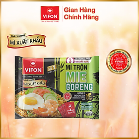 Thùng 18 gói mì Xuất khẩu Mie Goreng VIFON 90gr/gói