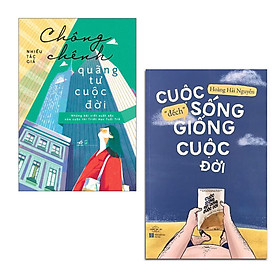 Combo Sách Nói Thay Lòng Bạn: Chông Chênh Quãng Tư Cuộc Đời + Cuộc Sống "Đếch" Giống Cuộc Đời (nếu bạn đang phải đối mặt với những chông chênh của cuộc đời cuốn sách sẽ giúp bạn vững vàng và sống tốt trong những năm tháng tiếp theo)