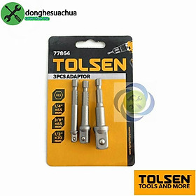 Mua Bộ ba đầu chuyển lục giác sang bulong Tolsen 77864 1/2 & 3/8 & 1/4