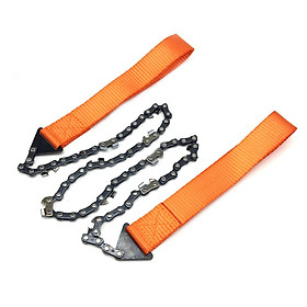 24In 11Sawtooth Portable Foldable Outdoor Survival Pocket Hand Chain Saw