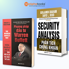 Combo Phân Tích Chứng Khoán + Phương pháp đầu tư Warren Buffett (Bộ 2 cuốn sách kinh điển về đầu tư chứng khoán)