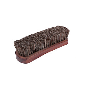 Mua Bàn chải lông ngựa cán gỗ cao cấp chuyên đánh bóng giày da - Buybox - BBPK235