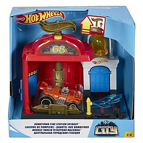 Xe mô hình Sở Cứu Hỏa Hot Wheels City