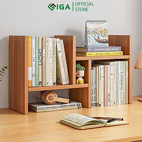 Mua Kệ Sách Để Bàn Cao Cấp Vân Gỗ Sồi