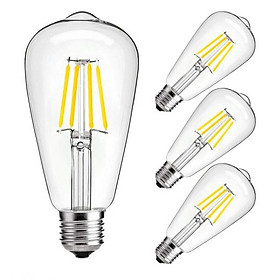 Mua Bộ Combo 5 Bóng Đèn Trang Trí Led Edison 4W Ánh Sáng Vàng dùng cho trang trí nội ngoại thất trong nhà  quán cafe..( bóng dài )