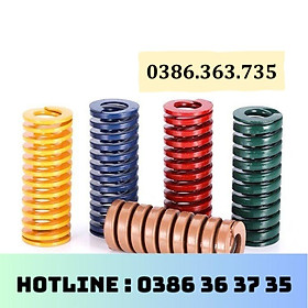 Lò xo khuôn mẫu TF-TL-TM-TH-TB, lò xo nén Lò xo màu xanh lá cây 65mn lò xo áp suất mạnh