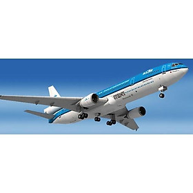 Mô hình giấy máy bay KLM MD-11 tỉ lệ 1/100