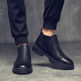 [Da Xịn Không Nhăn] Chelsea Boot Nam Collection (đế cao 5cm.)