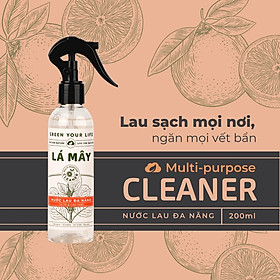 NƯỚC LAU ĐA NĂNG TÍA TÔ & CAM XANH LÁ MÂY 200 mL