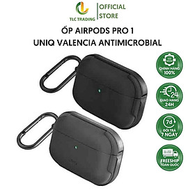 Mua Ốp dành cho Airpods Pro UNIQ Valencia Antimicrobial Dành Cho Airpods Pro 1 Cao Cấp Phong Cách Thanh Lịch - HÀNG CHÍNH HÃNG