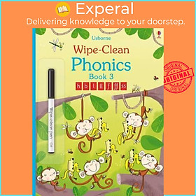 Sách - Wipe-Clean Phonics Book 3 by Mairi Mackinnon Fred Blunt (UK edition, paperback)
