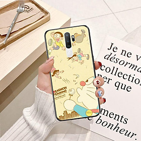 Ốp lưng điện thoại Oppo A5 2020 viền silicon dẻo TPU hình Doremon Làm Duyên - Hàng chính hãng