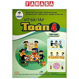 Vở Bài Tập Toán 4 - Tập 2 Cánh Diều 2023