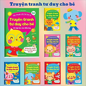 Sách - Truyện Tranh Tư Duy Cho Bé - Bé tập đọc, học điều hay- Bộ 8 cuốn