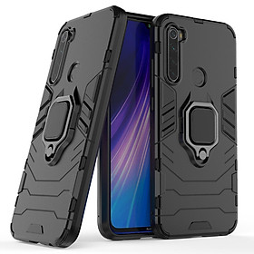 Ốp lưng cho Xiaomi Redmi Note 8 iRON - MAN IRING Nhựa PC cứng viền dẻo chống sốc