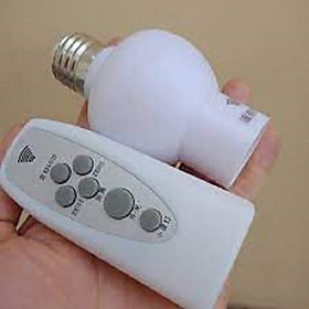 Mua Đui Đèn Điều Khiển Từ Xa E27 kèm remote bật tắt