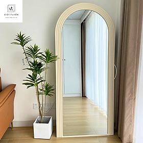 Mua Gương toàn thân lượn sóng HDF Việt Tuyến - Kích thước 45x150cm - Trang trí phòng ngủ  phòng khách
