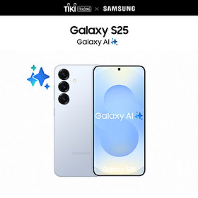 Điện thoại Samsung Galaxy S25, Điện thoại AI, Tìm kiếm thông minh, Video camera đêm Nightography, Chip Snapdragon - Hàng Chính Hãng