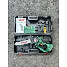 Mua COMBO Máy cưa xích dùng pin 21V Dekton M21-CS08BLC KÈM PIN M21-B6A8C VÀ SẠC M21-S25A  -HÀNG CHÍNH HÃNG