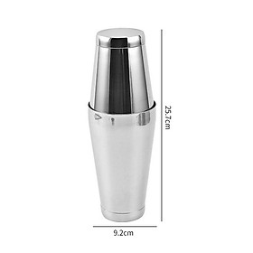 Mua Bình Lắc Shaker 2 Mảnh 750ml - 550ml - Boston Shaker