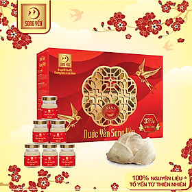 Nước Yến Song Yến (Tổ yến chưng 33%) - (Lốc 6 lọ x 70ml)