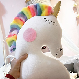 Gối ngựa Unicorn - ngựa Pony cao cấp Vuông Tròn