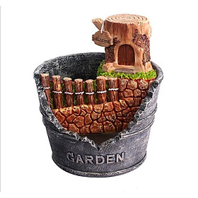Chậu trồng cây cảnh, bonsai dựng tiểu cảnh DIY