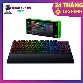 Bàn phím Razer BlackWidow V3-Mechanical-Green Switch-US Layout_RZ03-03540100-R3M1- Hàng chính hãng