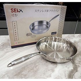 Mua Chảo Inox Nông Lòng Seka TriMax SK6040 Size 28 - Hàng Chính Hãng