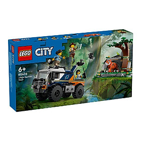 Đồ Chơi Lắp Ráp Xe Địa Hình Cứu Hộ Động Vật LEGO CITY 60426 (314 chi tiết)